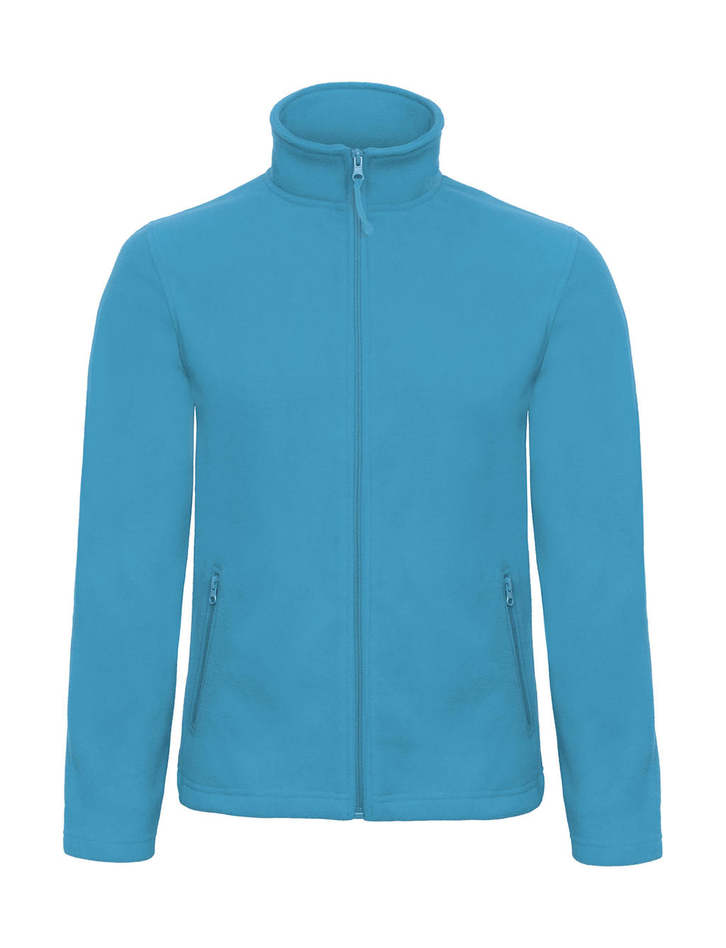 Pánská bunda micro fleece Barva: azurově modrá, Velikost: L