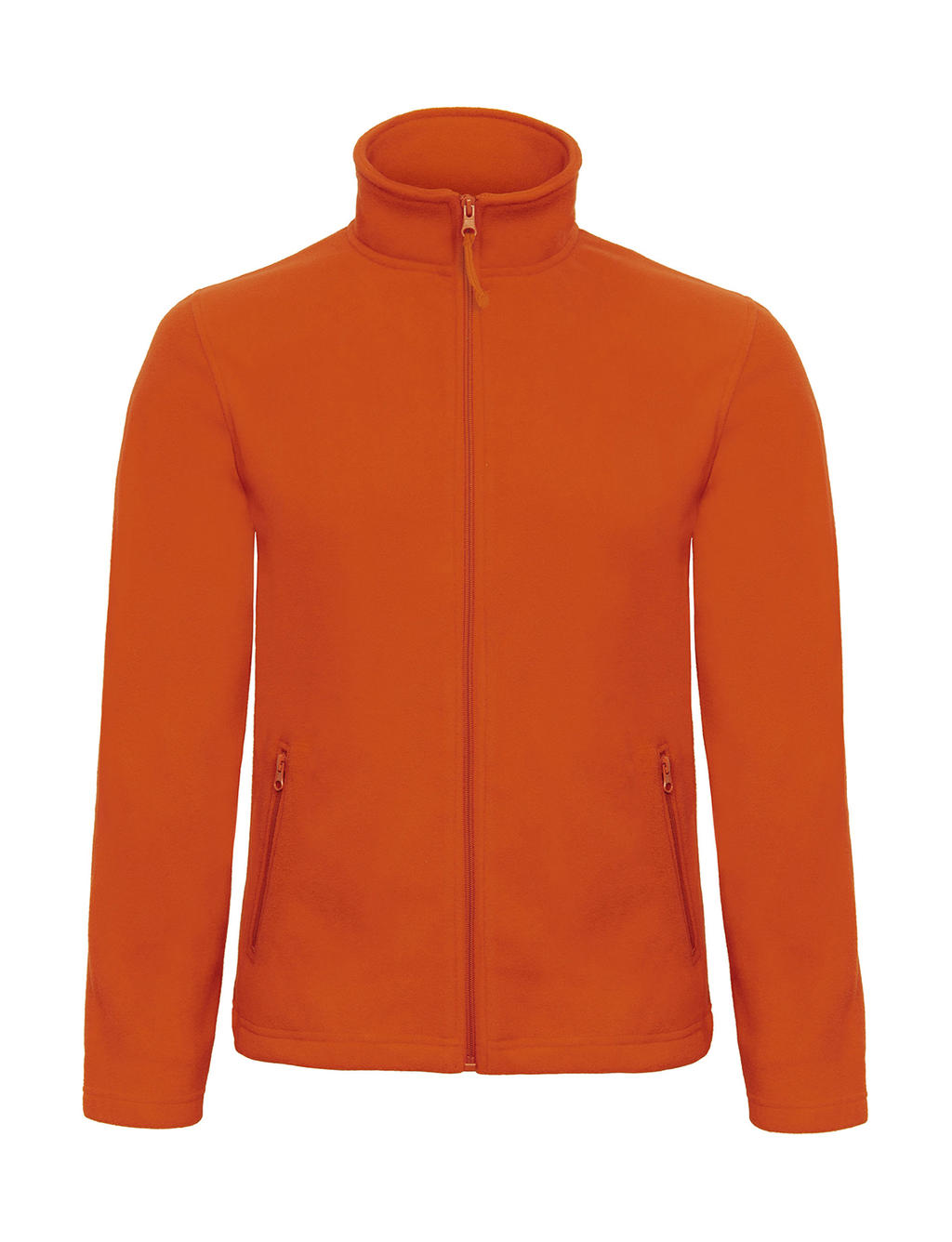 Pánská bunda micro fleece Barva: oranžová, Velikost: XL