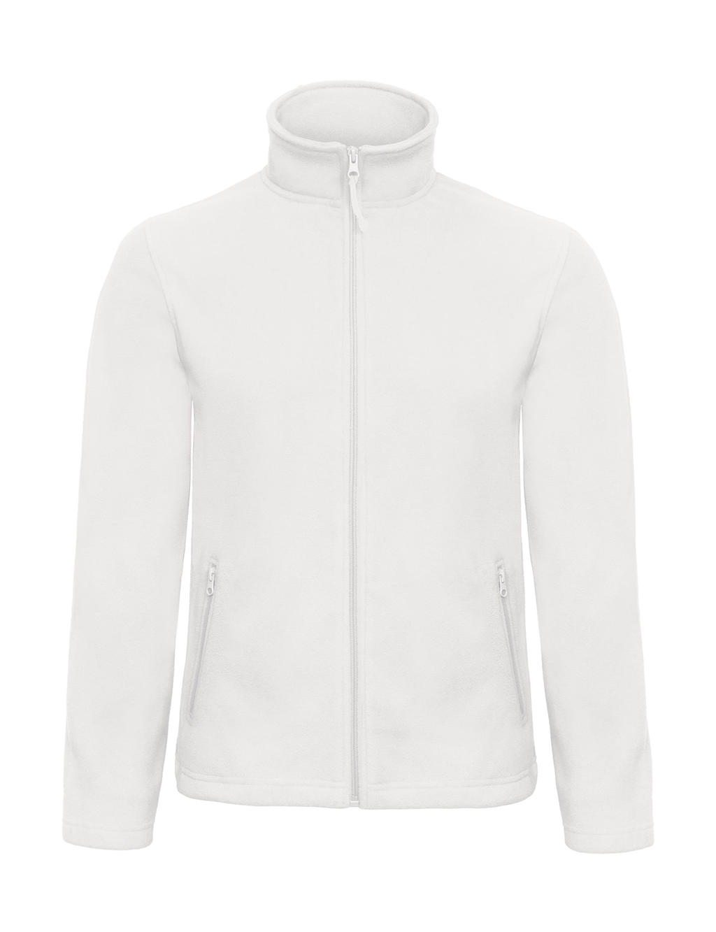 Pánská bunda micro fleece Barva: bílá, Velikost: XL