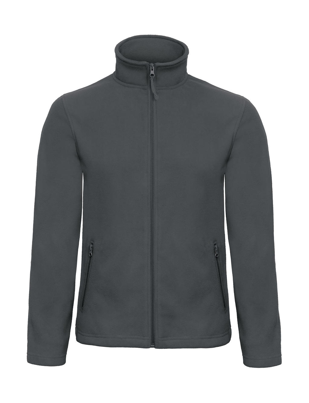 Pánská bunda micro fleece Barva: tmavě šedá, Velikost: XL