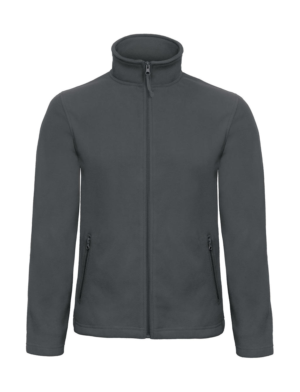 Pánská bunda micro fleece Barva: tmavě šedá, Velikost: M