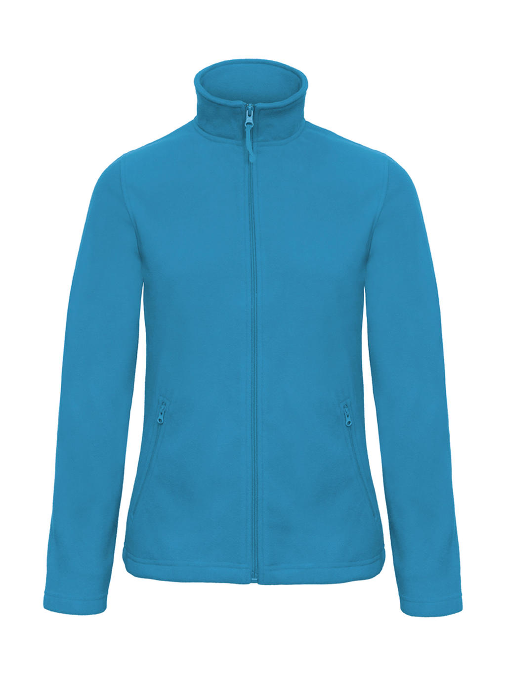 Dámská bunda micro fleece Barva: azurově modrá, Velikost: L