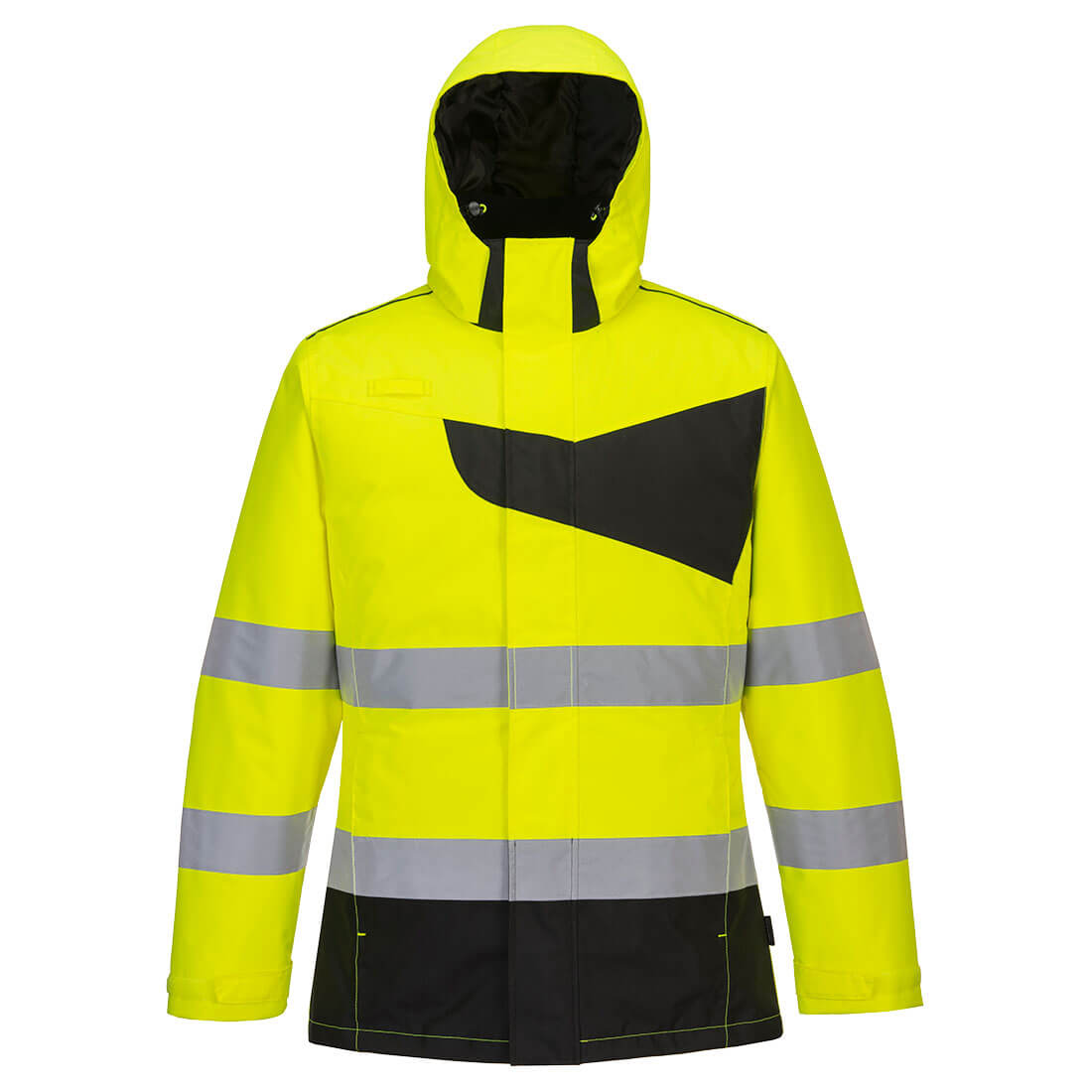 Zimní bunda PW2 Hi-Vis Barva: žlutá-černá, Velikost: 4XL