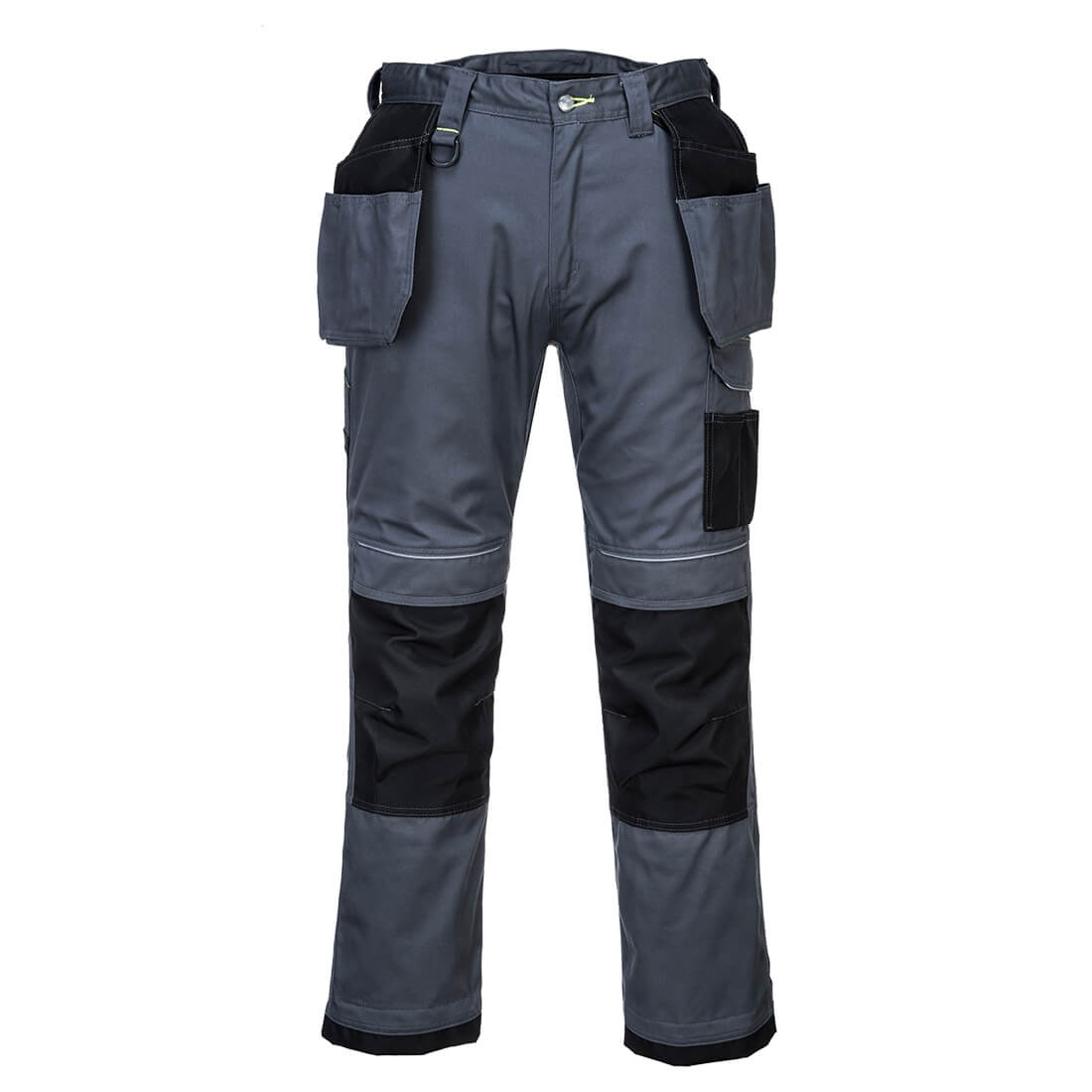 Pracovní kalhoty PW3 Stretch Holster Barva: šedá-černá, Velikost: 46