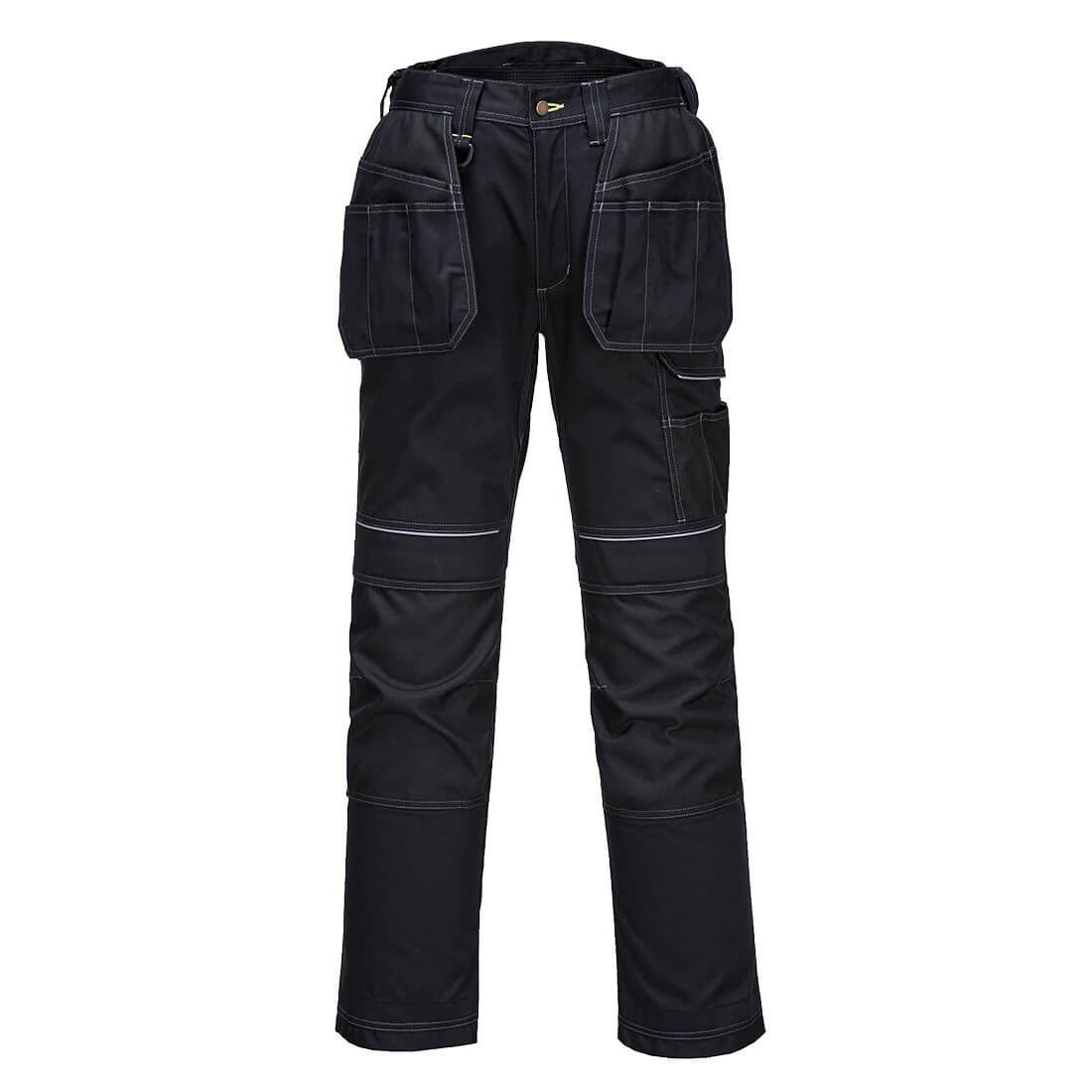 Pracovní kalhoty PW3 Stretch Holster Barva: černá, Velikost: 34