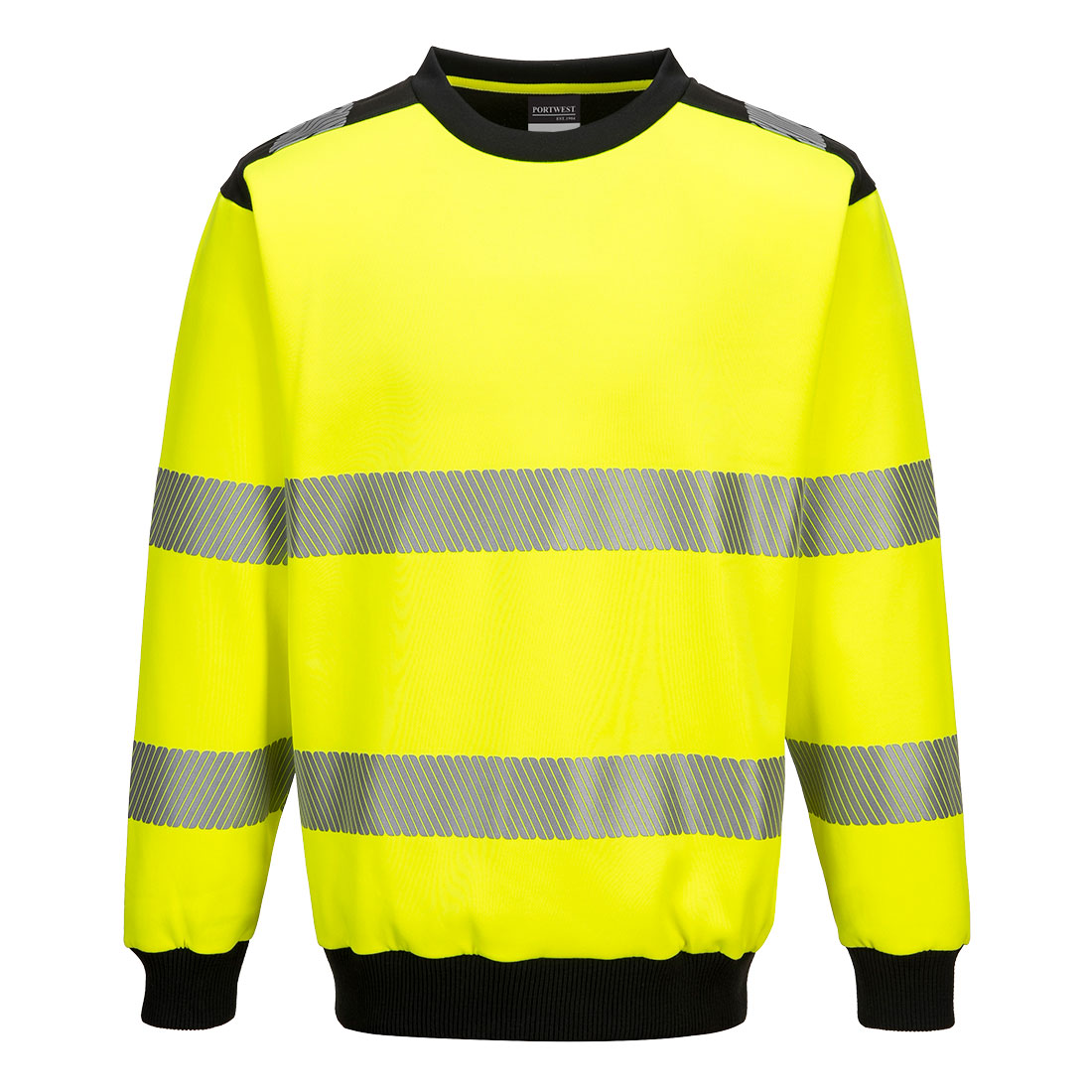 Mikina PW3 Hi-Vis Barva: žlutá-černá, Velikost: L