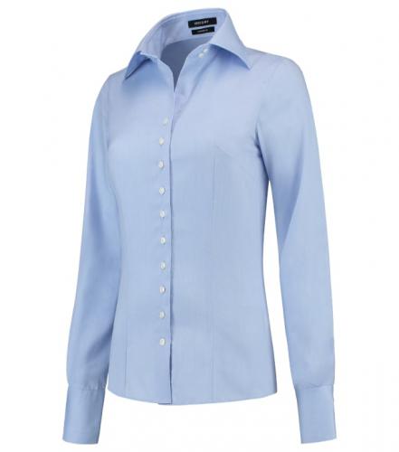 Fitted Blouse Košile dámská Barva: blue, Velikost: 40