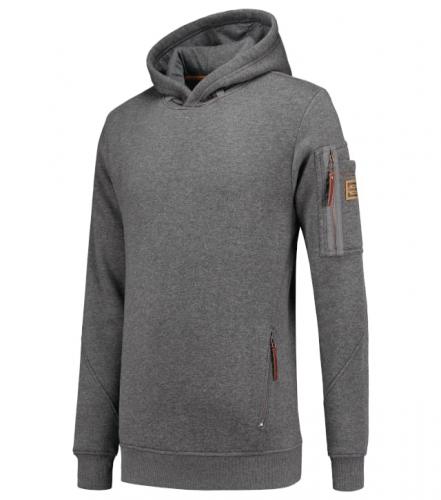 Premium Hooded Sweater Mikina pánská Barva: stone melange, Velikost: 5XL