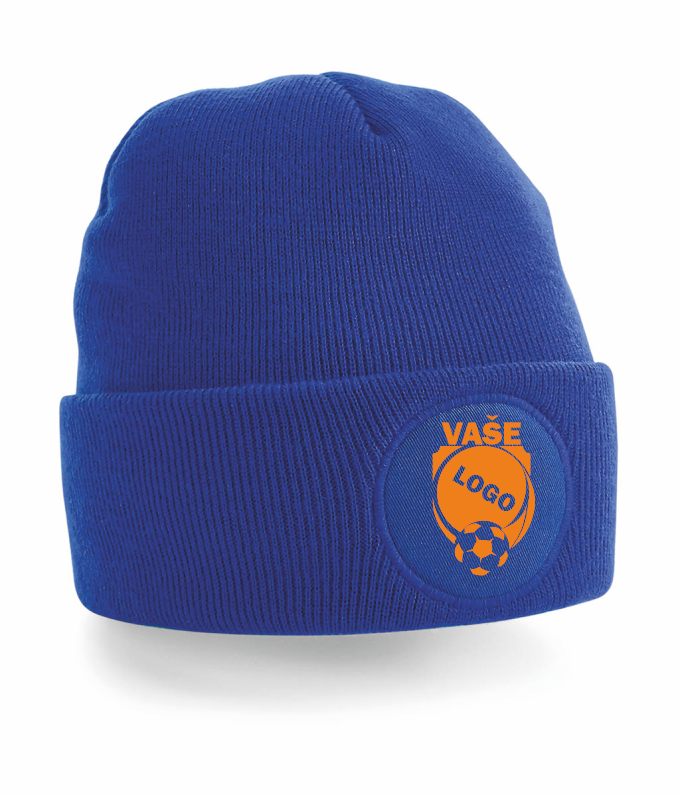 Zimní klubové čepice Barva: královská modrá