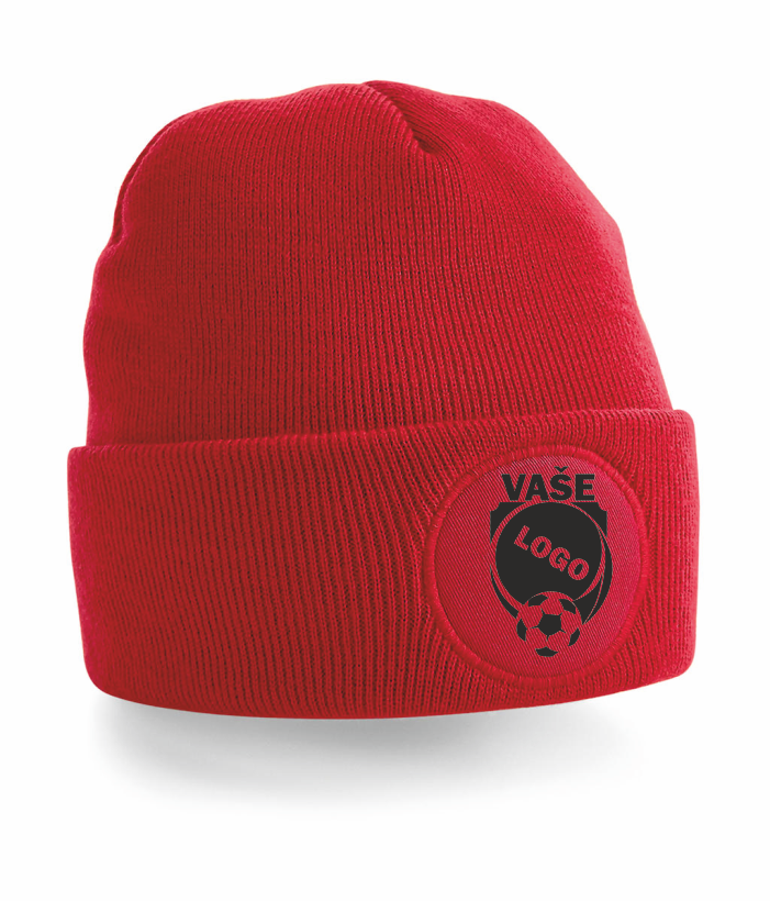 Zimní klubové čepice Barva: červená