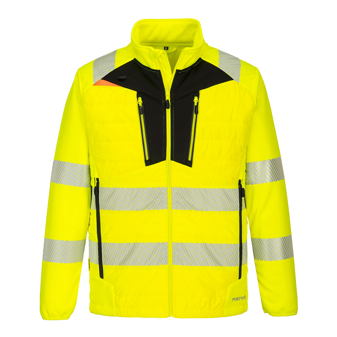 DX4 Hi-Vis Baffle bunda Barva: žlutá-černá, Velikost: S