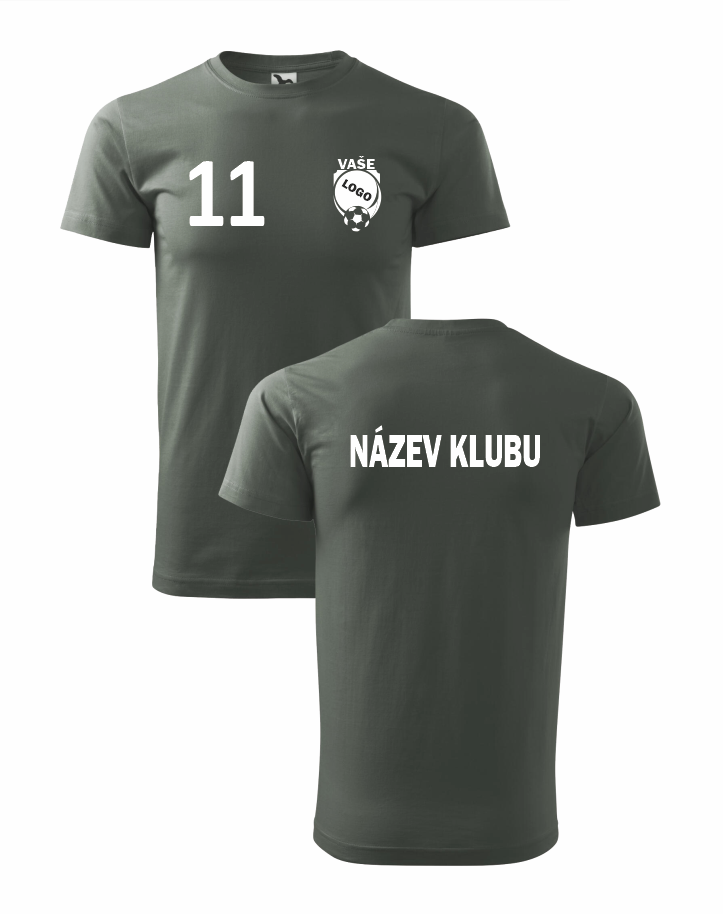 Klubová trička Barva: tmavá břidlice, Velikost: 2XL