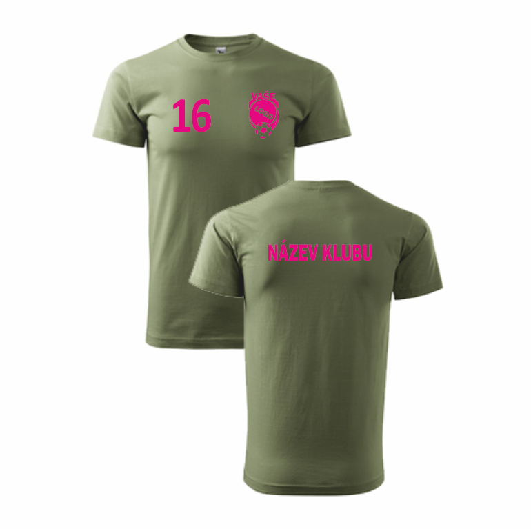 Klubová trička Barva: military, Velikost: 2XL