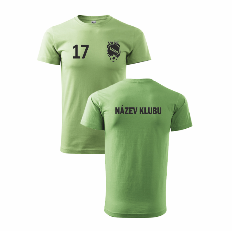 Klubová trička Barva: trávově zelená, Velikost: XS