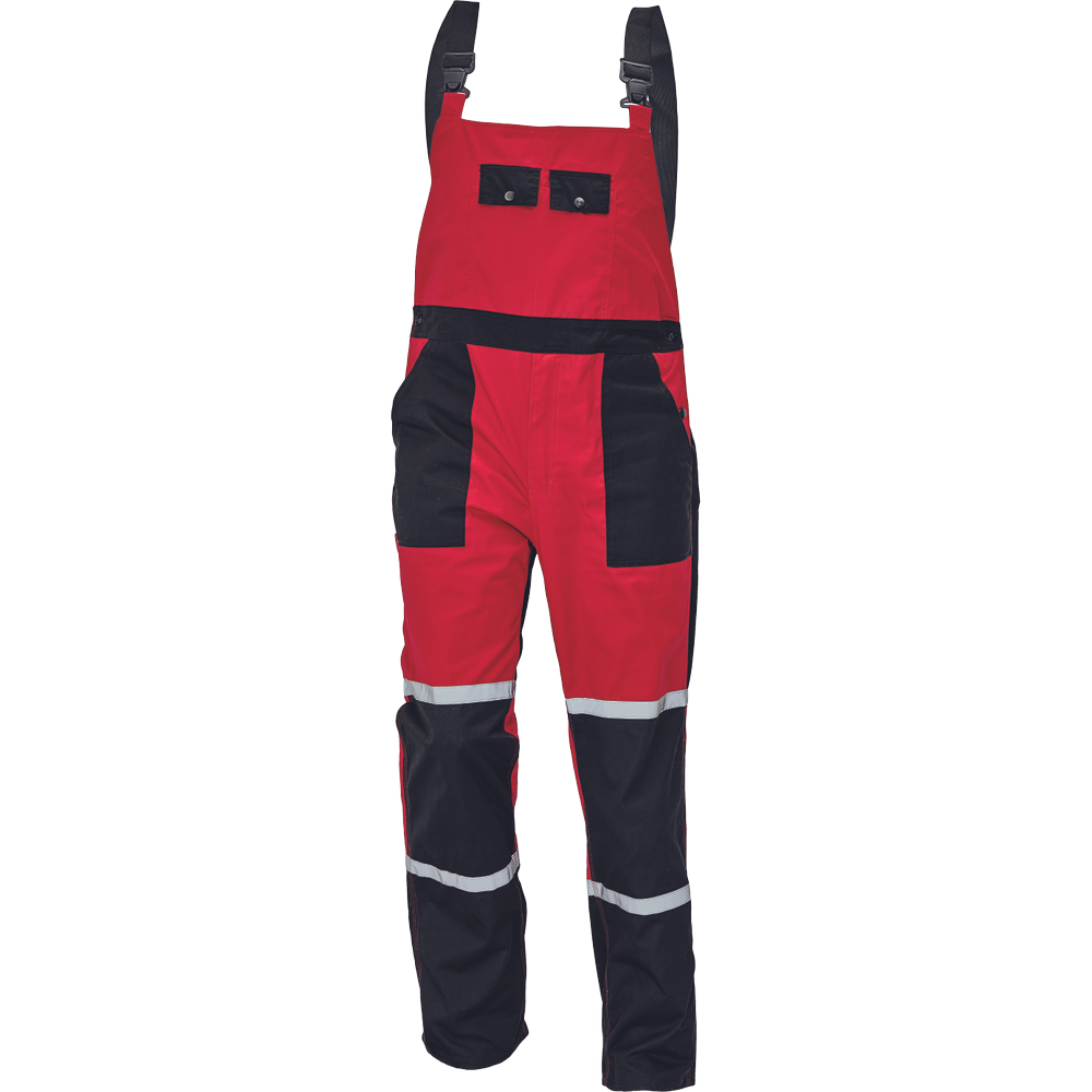 Laclové kalhoty TAYRA Barva: černá-červená, Velikost: 54