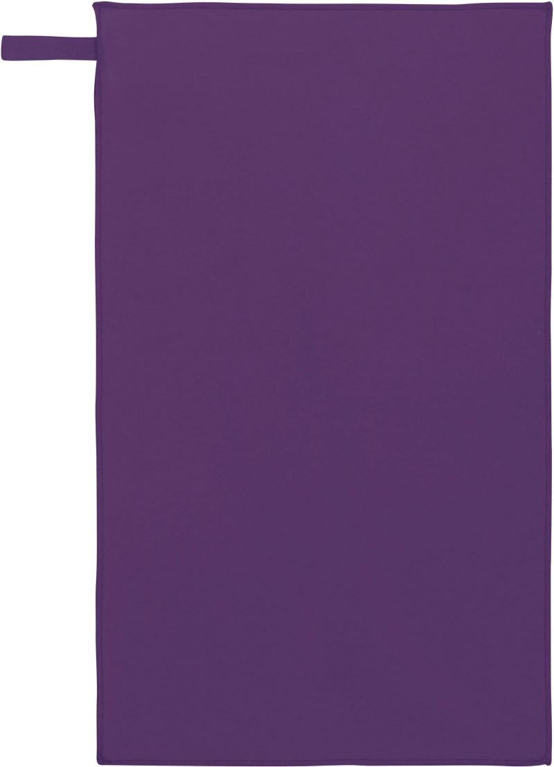 Jemná sportovní osuška z mikrovlákna Barva: fialová, Velikost: uni