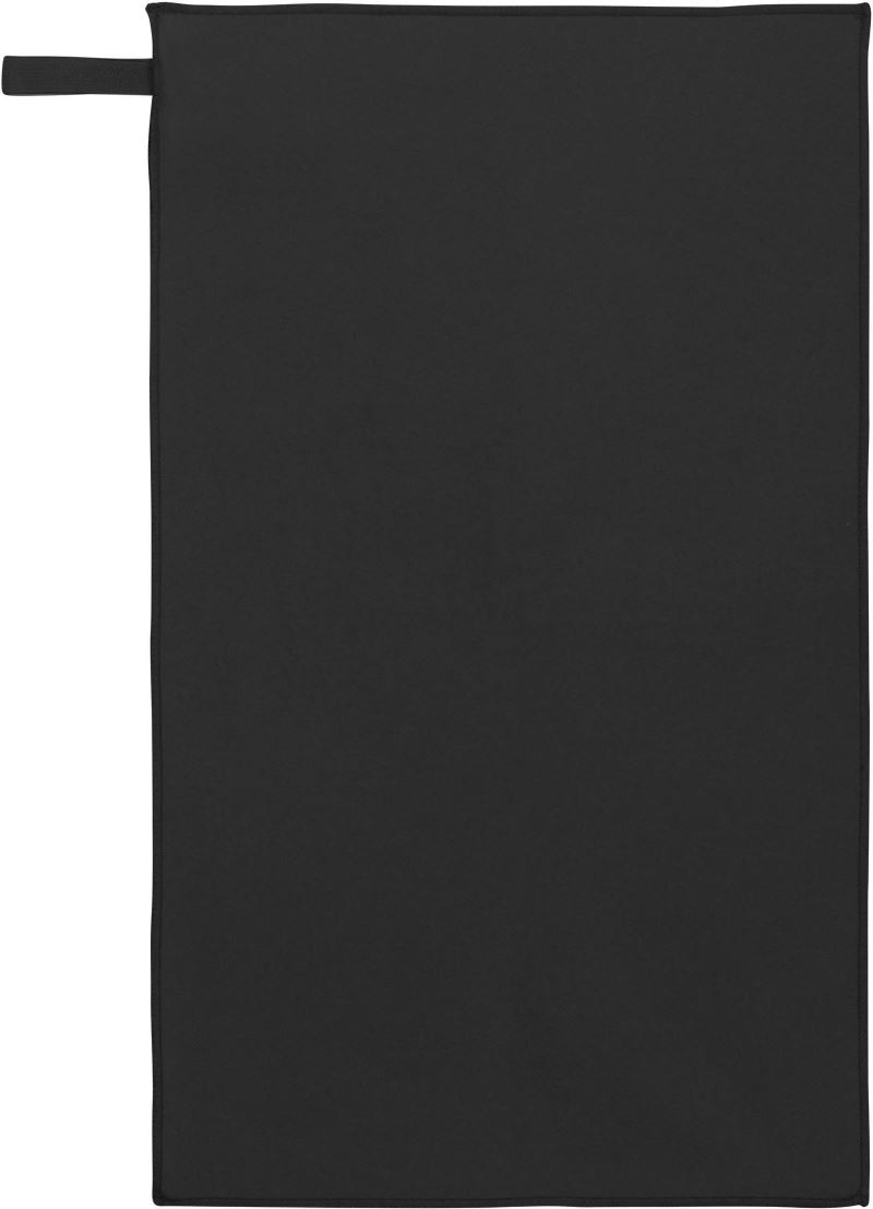 Jemná sportovní osuška z mikrovlákna Barva: černá, Velikost: uni