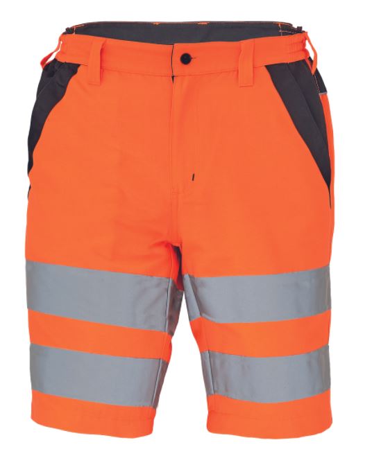 Pracovní šortky MAX VIVO HV Barva: oranžová, Velikost: 58