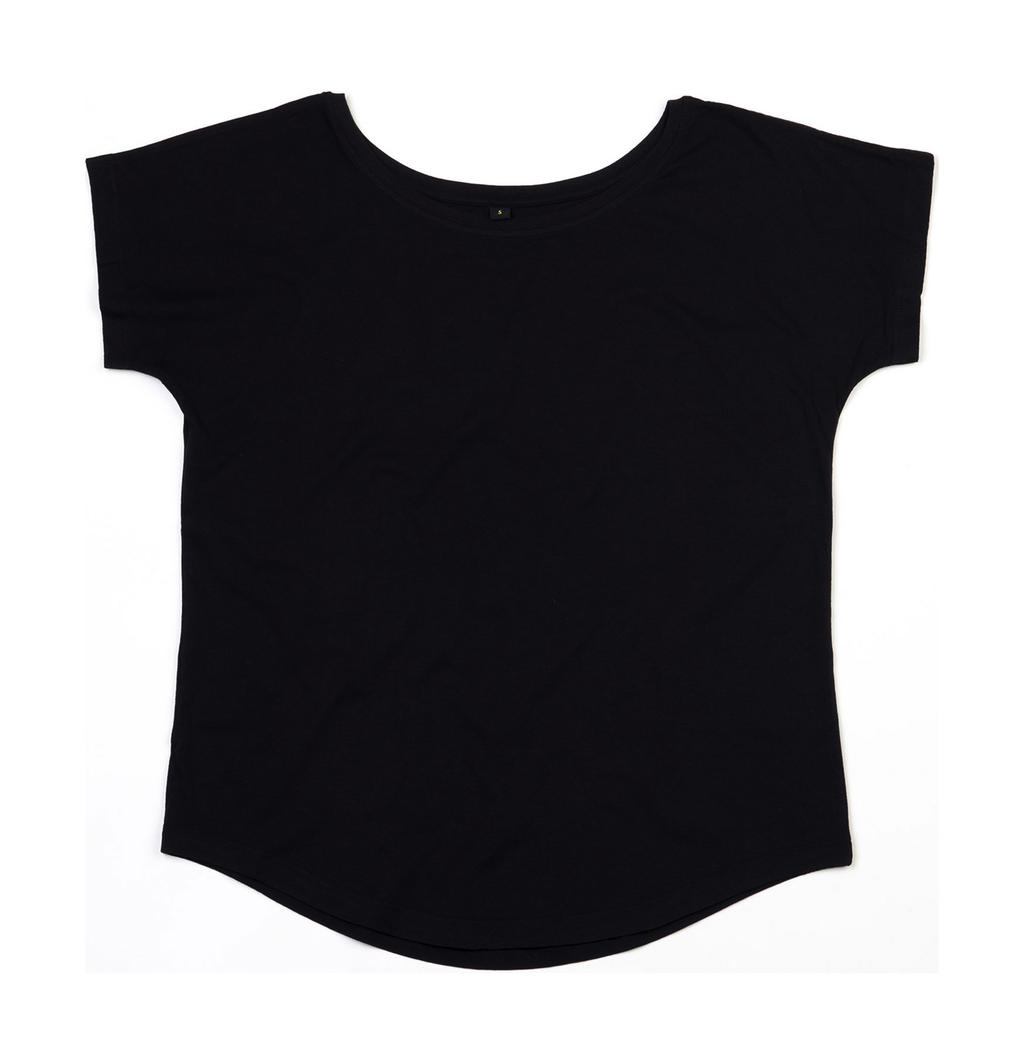 Dámské tričko Loose Fit Barva: černá, Velikost: XS