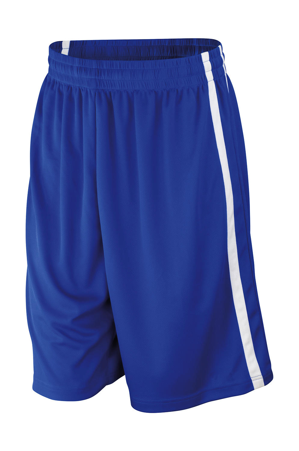 Pánské Quick Dry Basketball šortky Barva: královská modrá-bílá, Velikost: XS