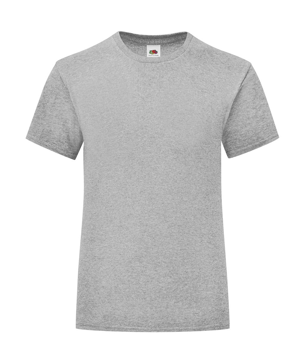 Dívčí tričko Iconic T 150 Barva: světle šedý melír, Velikost: 5-6 let