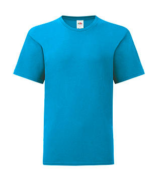 Dívčí tričko Iconic T 150 Barva: azurově modrá, Velikost: 7-8 let