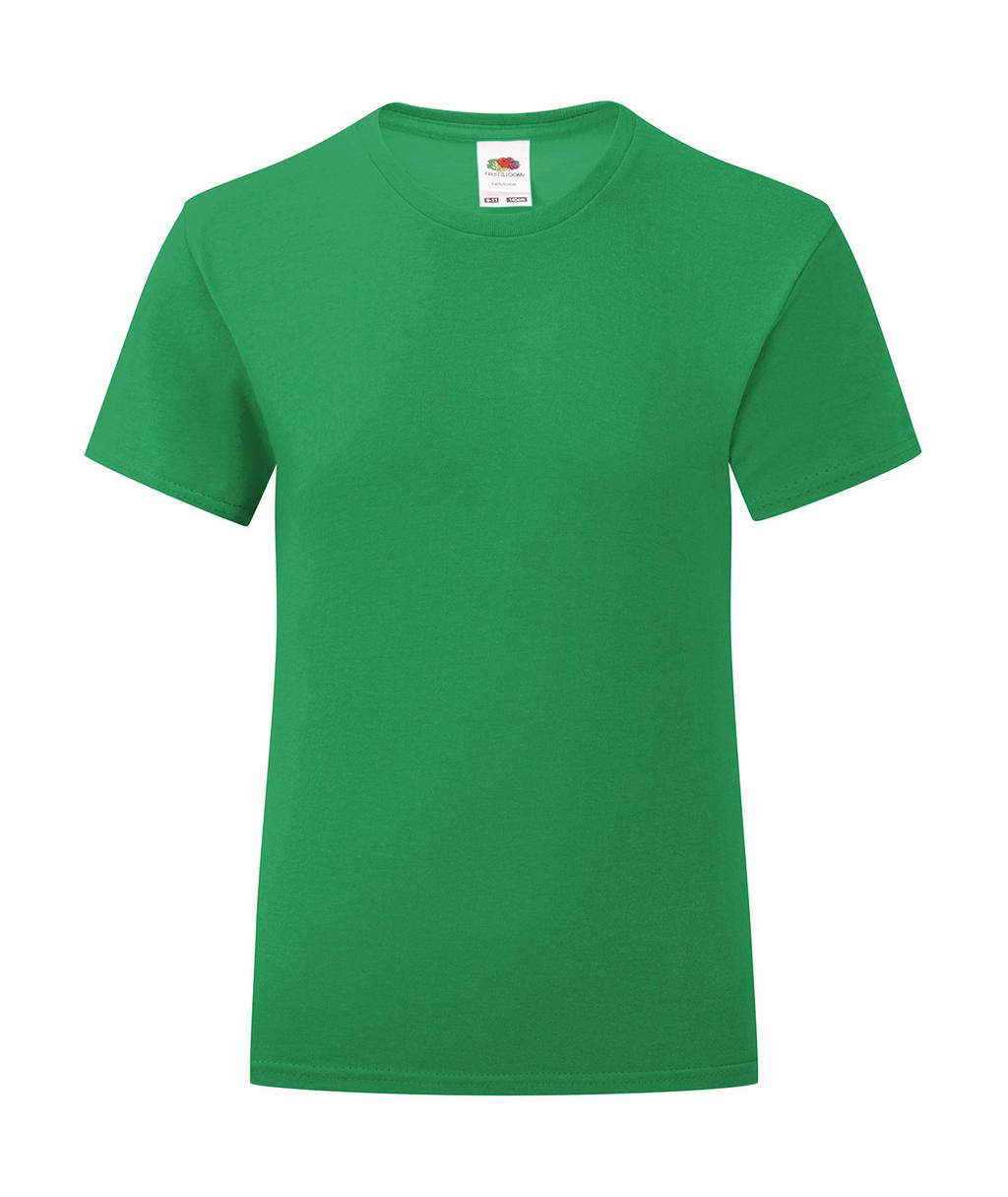 Dívčí tričko Iconic T 150 Barva: středně zelená, Velikost: 5-6 let