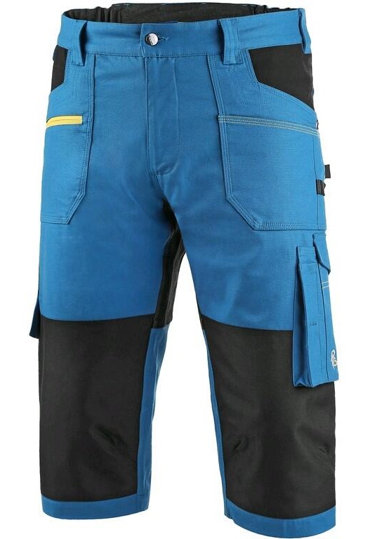 Kalhoty 3/4 CXS STRETCH Barva: modrá-černá, Velikost: 54