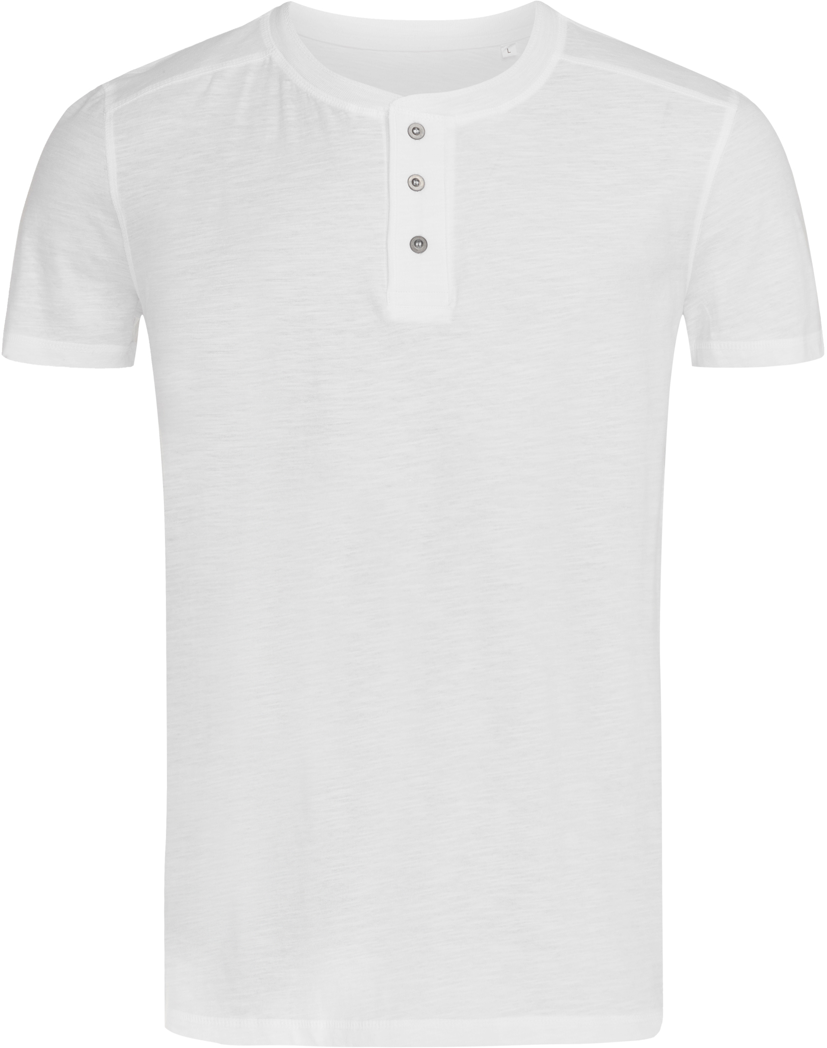 Pánské tričko s knoflíčky Shawn Henley Barva: bílá, Velikost: L