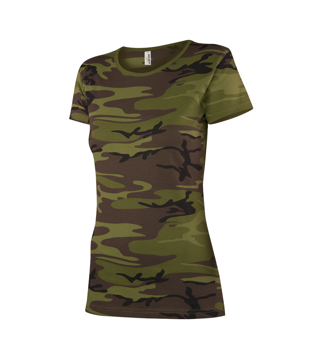 Tričko dámské MILITARY Barva: camouflage green, Velikost: M