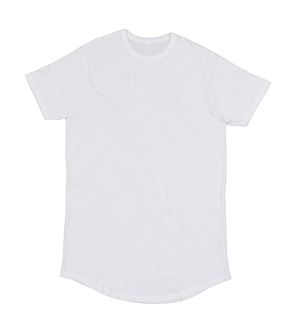 Pánské prodloužené tričko Organické Barva: bílá, Velikost: XL