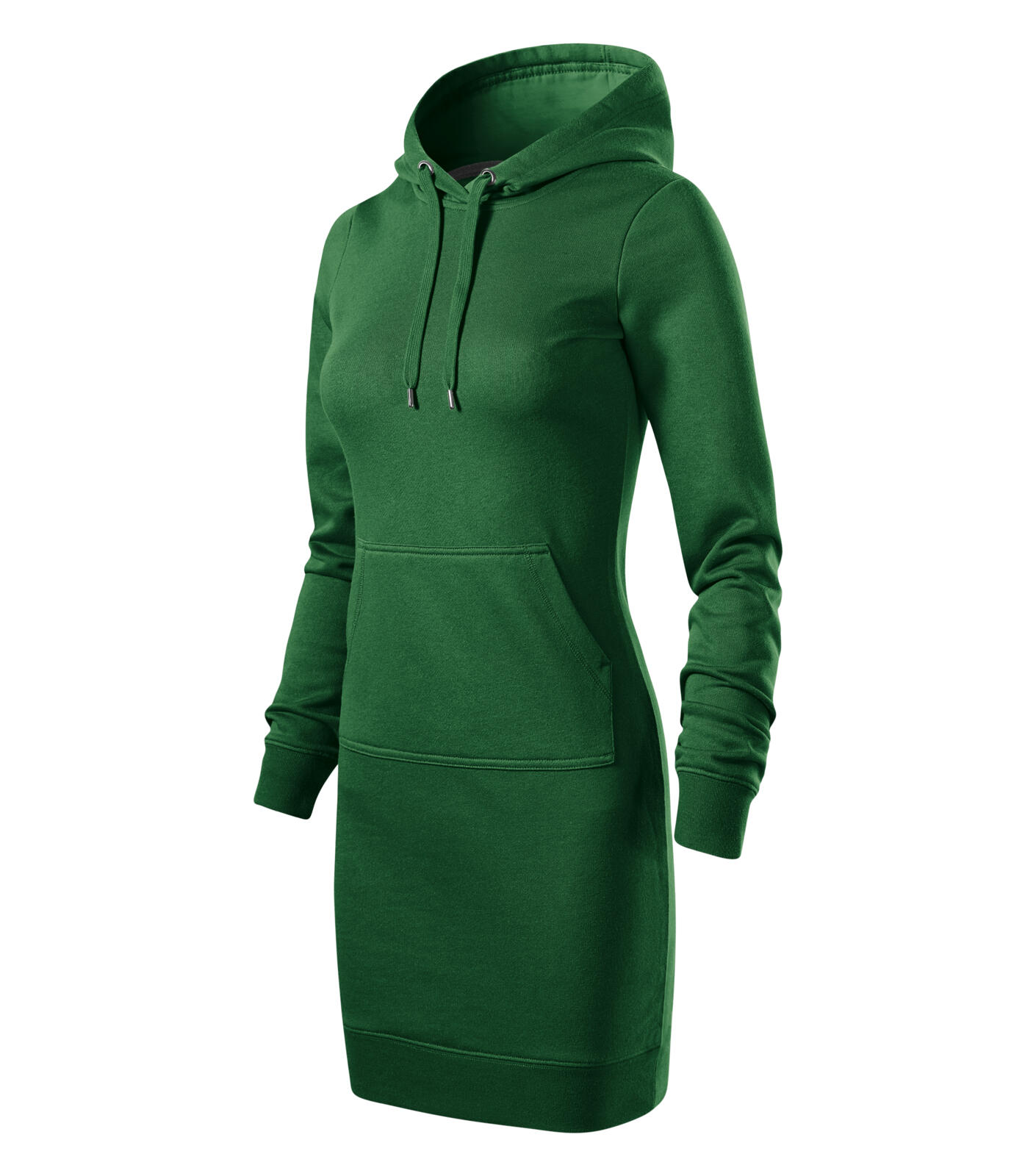 Snap Šaty dámské Barva: lahvově zelená, Velikost: S