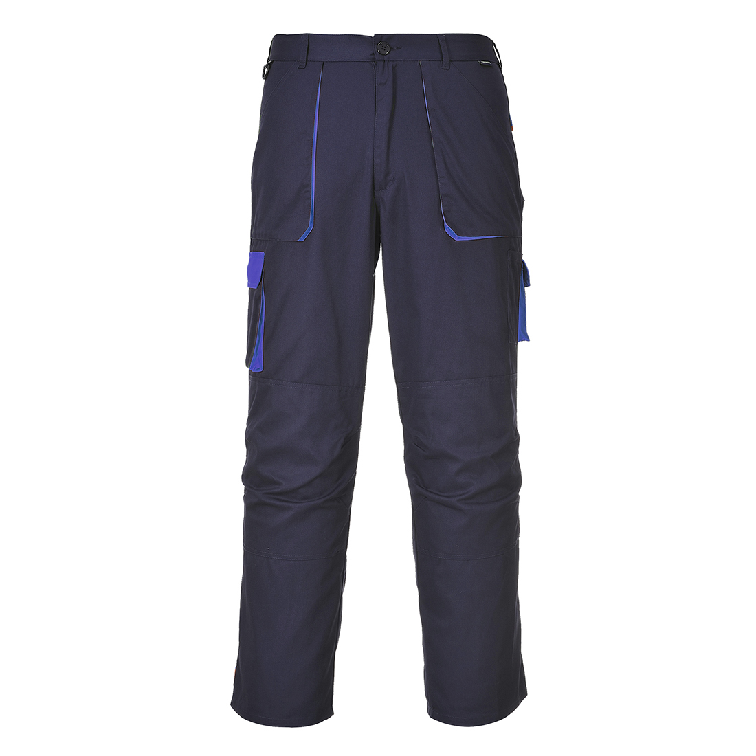 Kalhoty Portwest Texo Contrast Barva: modrá-prodloužená, Velikost: M