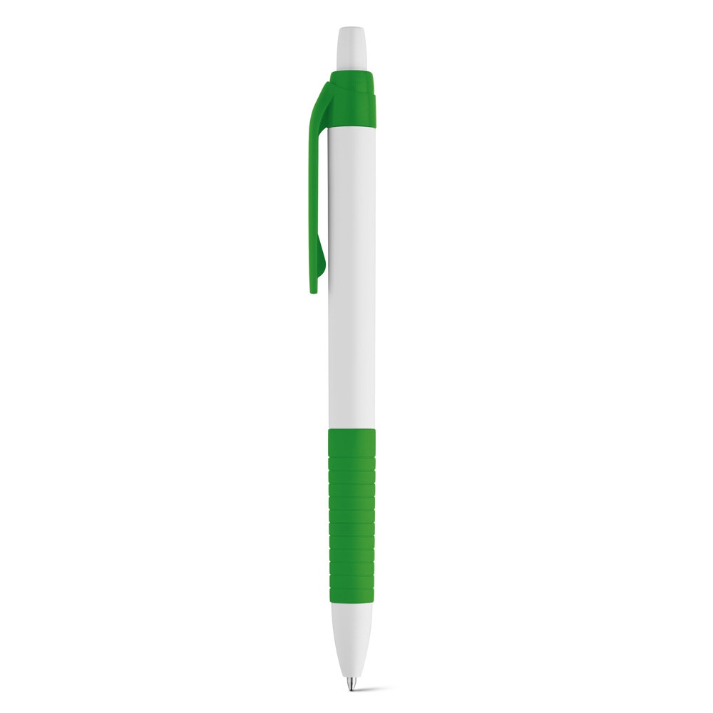 Kuličkové pero s protikluzovým gripem AERO Barva: středně zelená