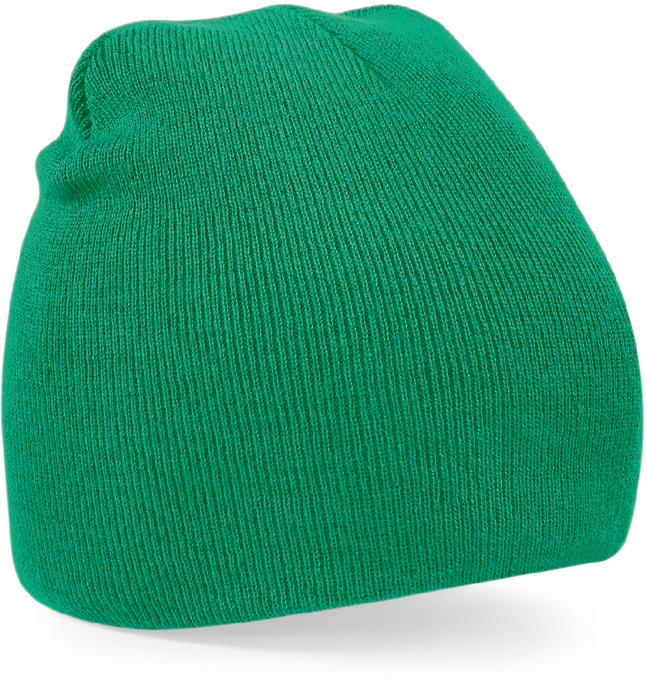 Čepice Pull-On Beanie B44 Barva: středně zelená, Velikost: uni