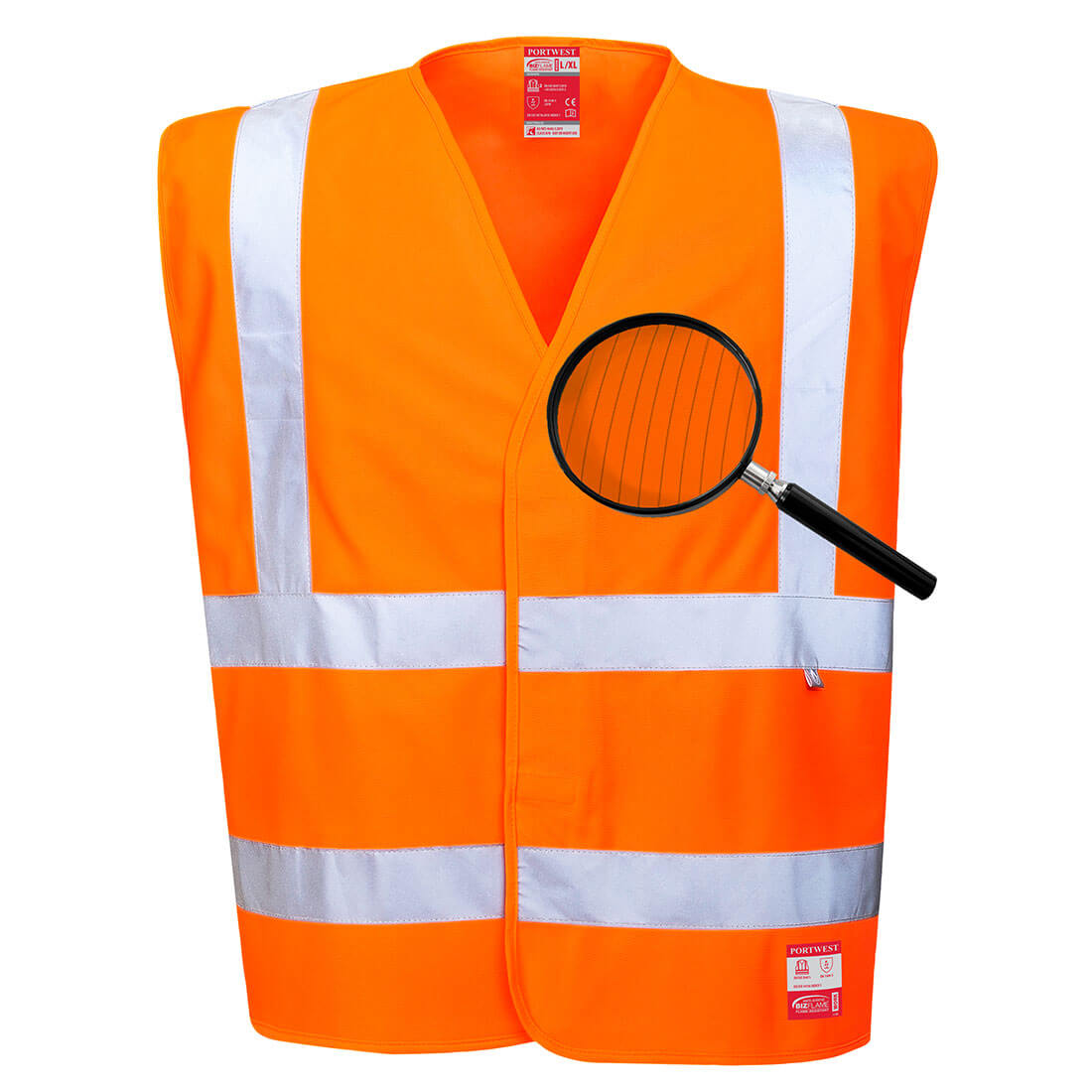 Vesta Hi-Vis Anti Static - Flame Resistant Barva: oranžová, Velikost: L/XL