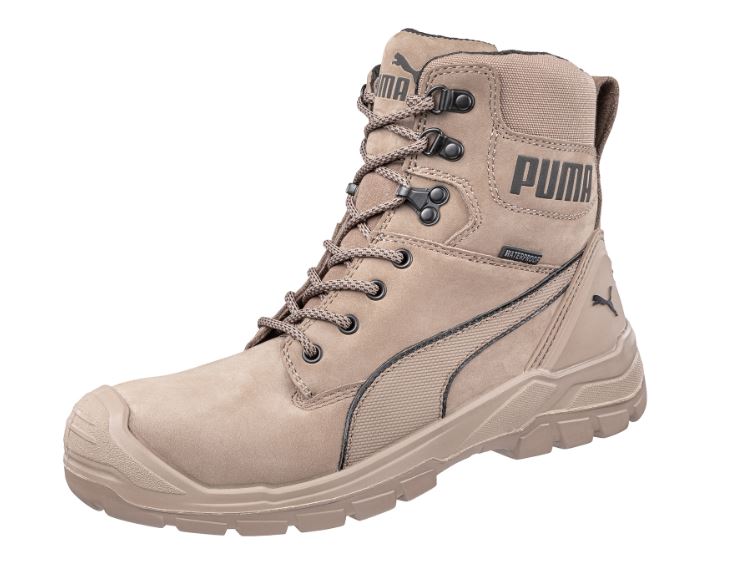 Pánská kotníková obuv PUMA Conquest STONE HIGH Barva: světle hnědá, Velikost: 41