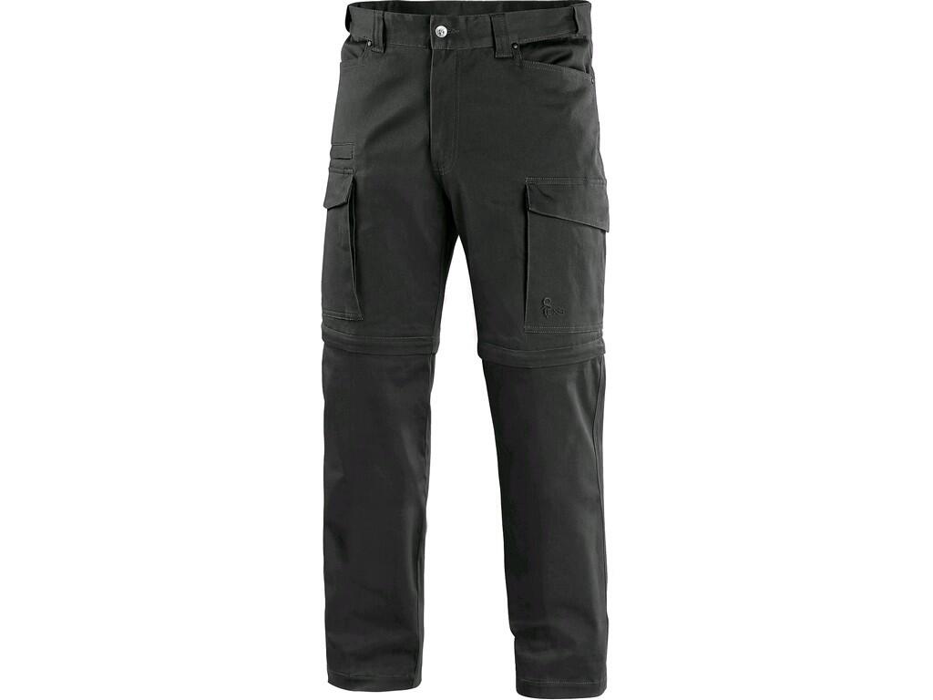 Kalhoty CXS VENATOR s odepínacími nohavicemi Barva: černá, Velikost: 54
