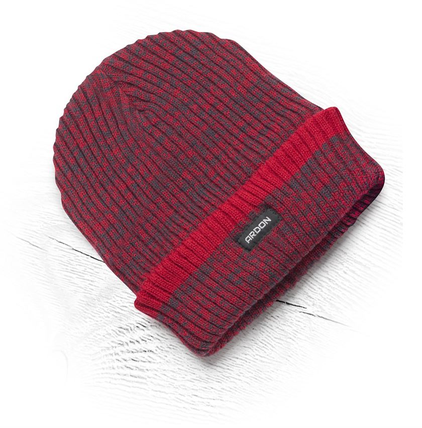 Zimní čepice pletená fleece ARDON®VISION Neo Barva: červená
