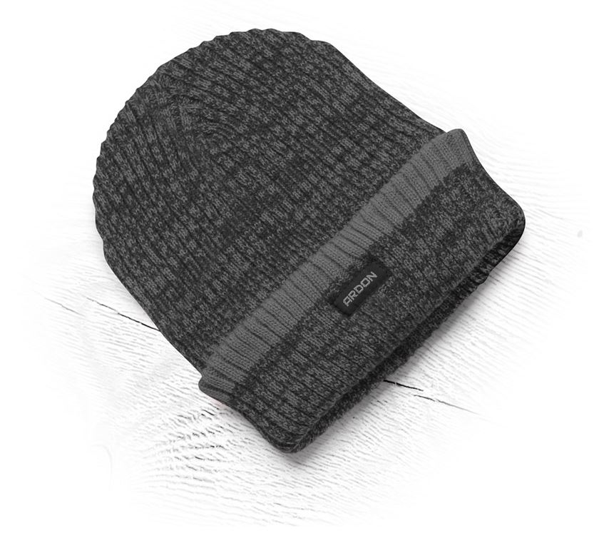 Zimní čepice pletená fleece ARDON®VISION Neo Barva: černá