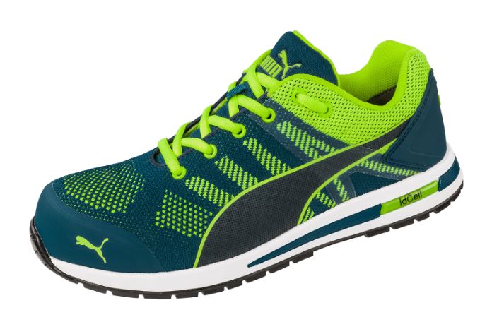 Pánská polobotka PUMA Elevate Knit Green Low Barva: zelená, Velikost: 47