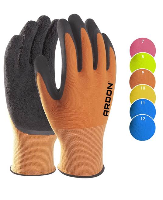 Máčené rukavice ARDON®PETRAX - s prodejní etiketou Velikost: 7