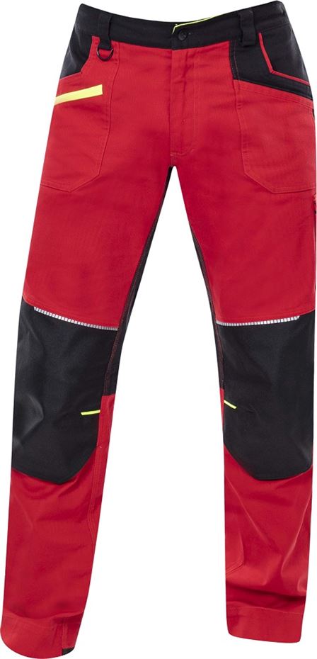 Kalhoty ARDON®4Xstretch® Barva: červená, Velikost: 52