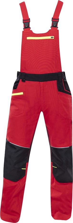 Kalhoty s laclem ARDON®4Xstretch® Barva: červená, Velikost: 52