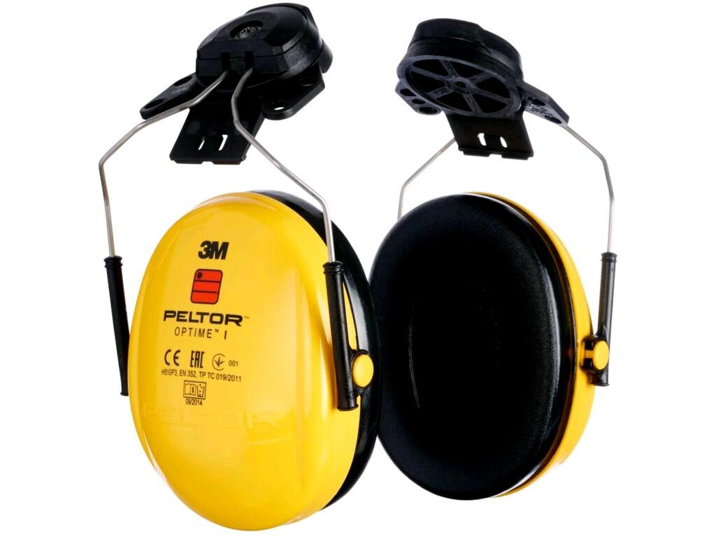 Mušlové chrániče sluchu 3M PELTOR H510P3E-405-GU na přilbu Barva: černá