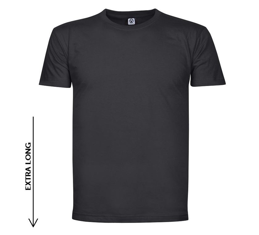 Tričko ARDON®LIMA prodloužené Barva: černá, Velikost: M