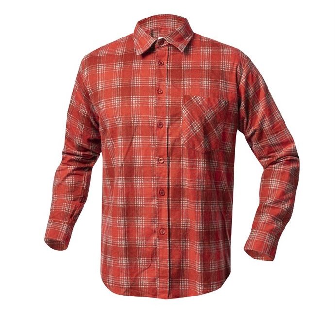 Flanelová košile ARDON®URBAN Barva: červená, Velikost: S