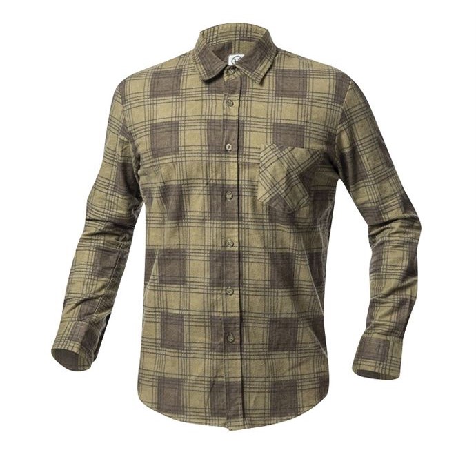 Flanelová košile ARDON®URBAN Barva: khaki, Velikost: XL