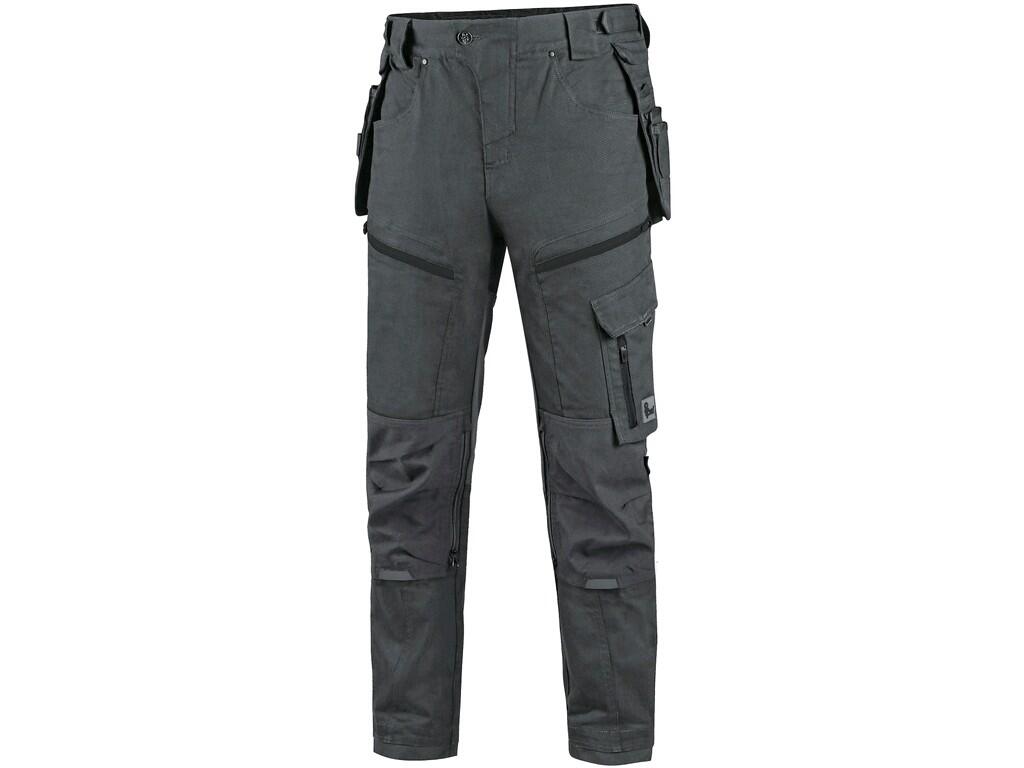 Pánské kalhoty CXS LEONIS Barva: šedá-černá, Velikost: 54