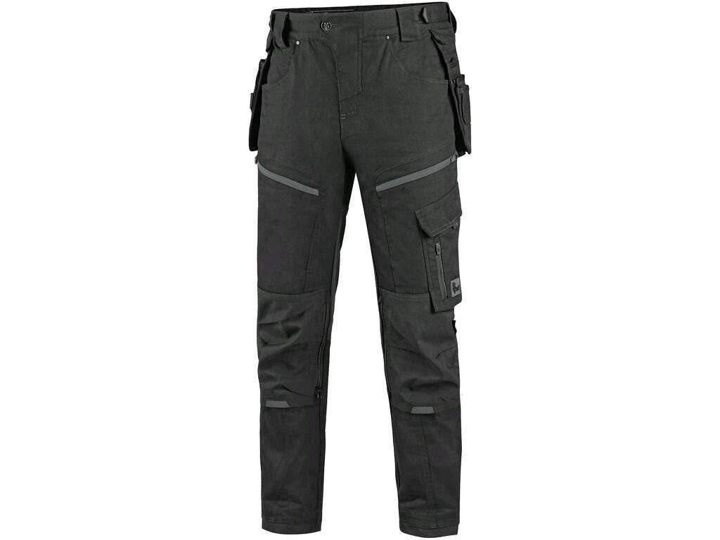 Pánské kalhoty CXS LEONIS Barva: černá-šedá, Velikost: 62